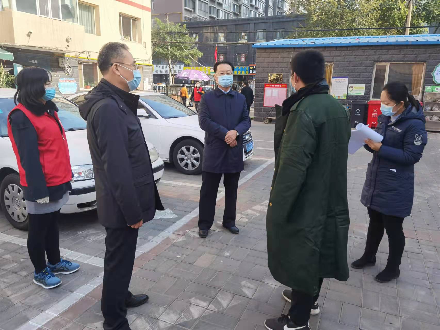 市政协党组书记、主席提名人选李炯调研督导赛罕区疫情防控工作