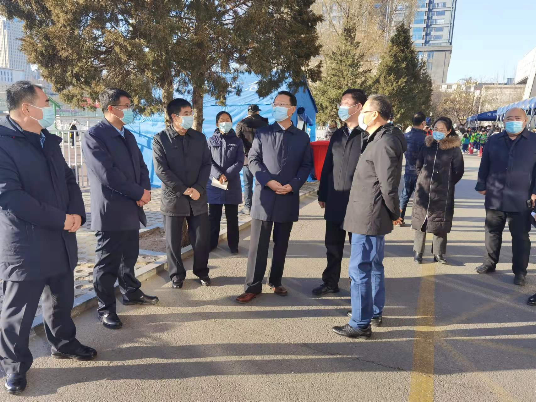 市政协党组书记、主席提名人选李炯赴赛罕区开展督导工作
