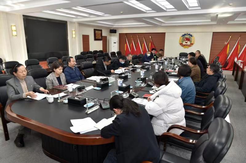 市政协机关第一、二党支部召开党员大会