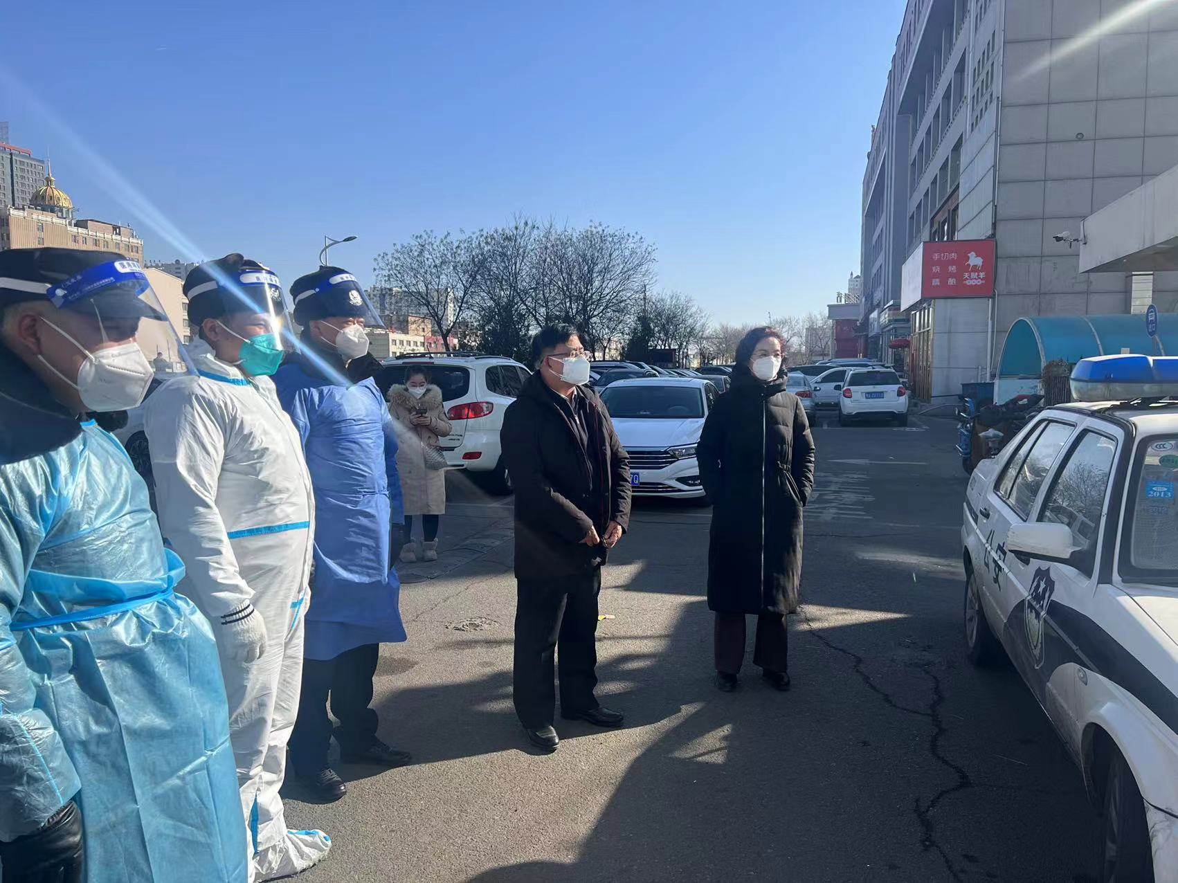 巴特尔赴回民区新华街道和光明路街道督导疫情防控工作