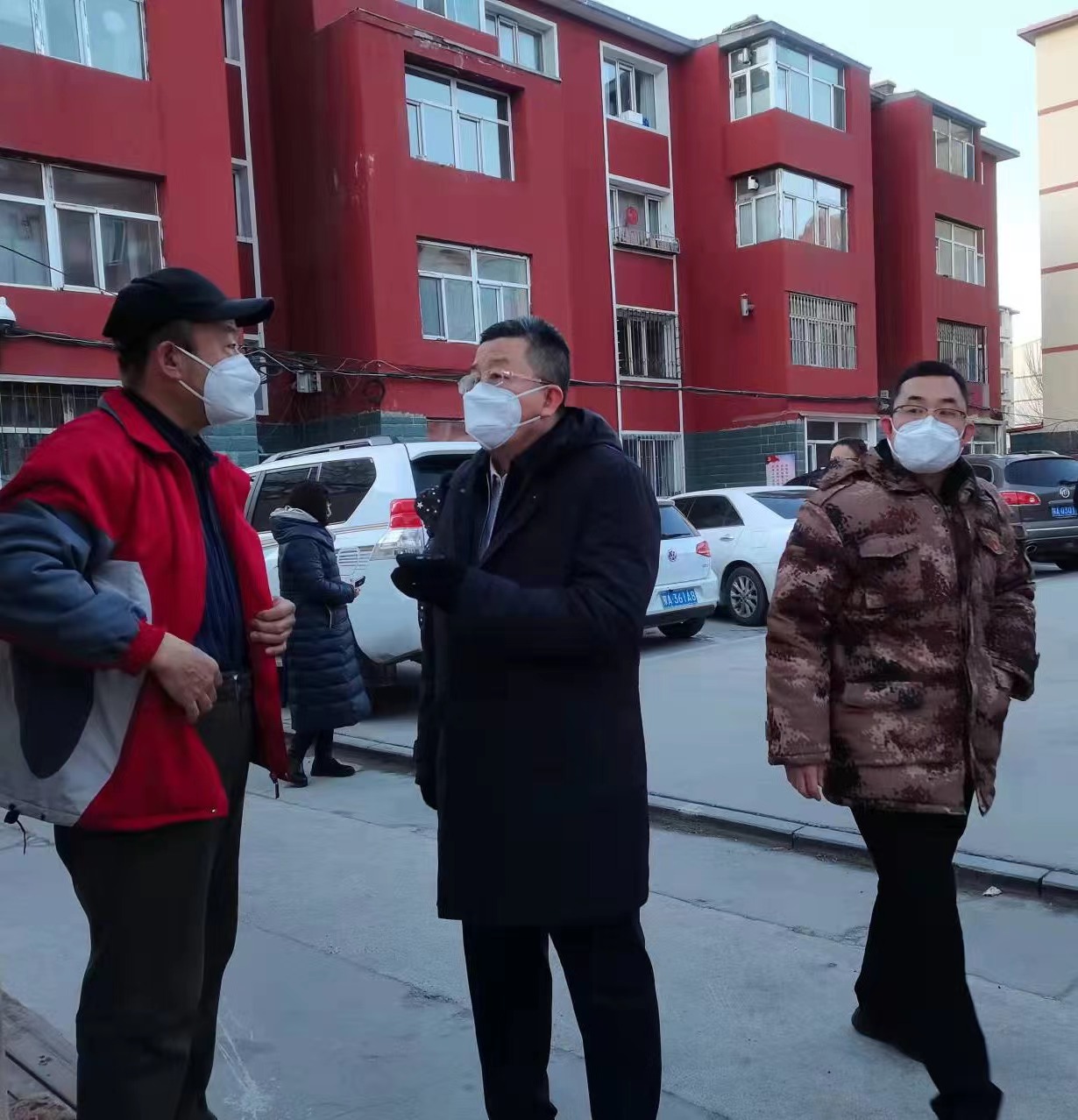 李文阁在乌兰察布东路街道开展督导
