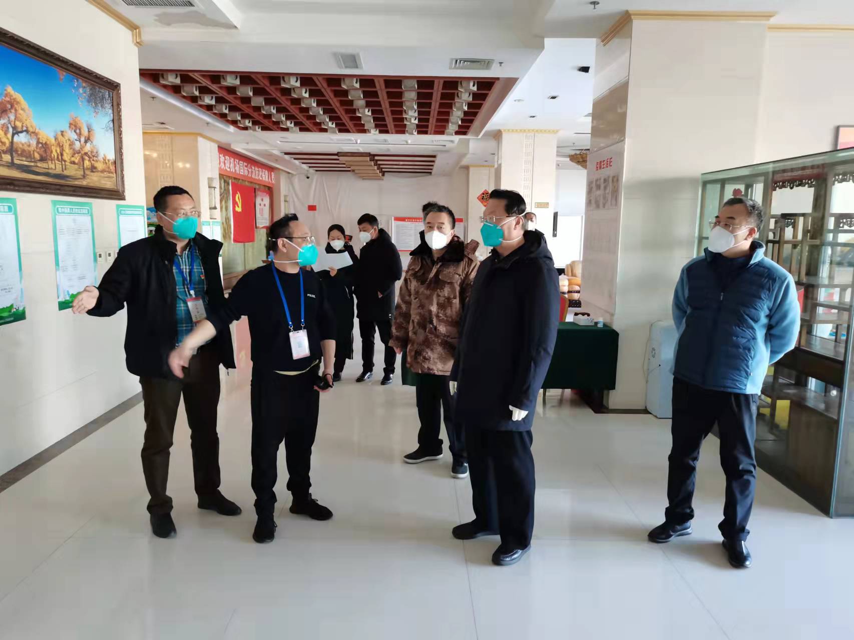 李炯深入赛罕区开展疫情防控督导工作