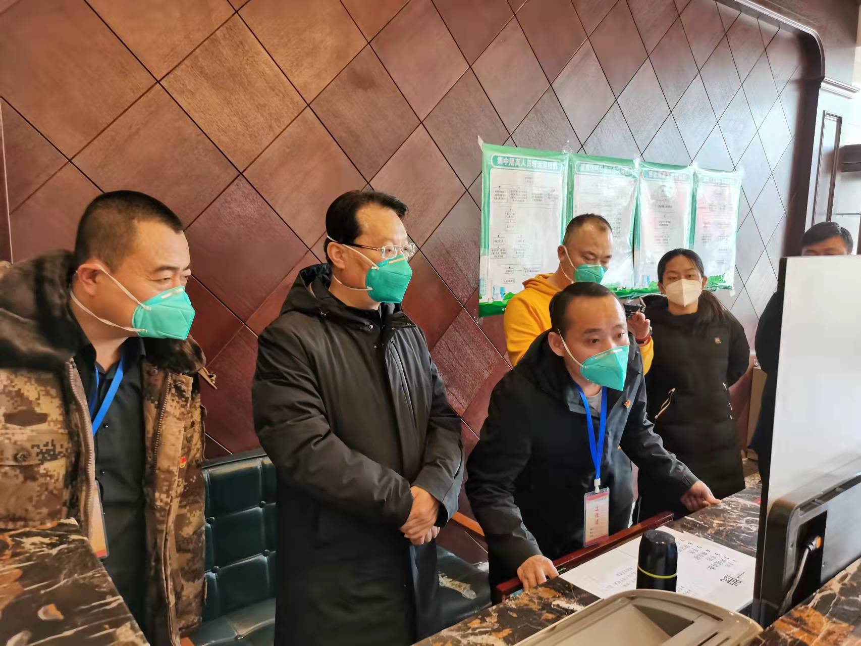李炯深入赛罕区开展疫情防控督导工作