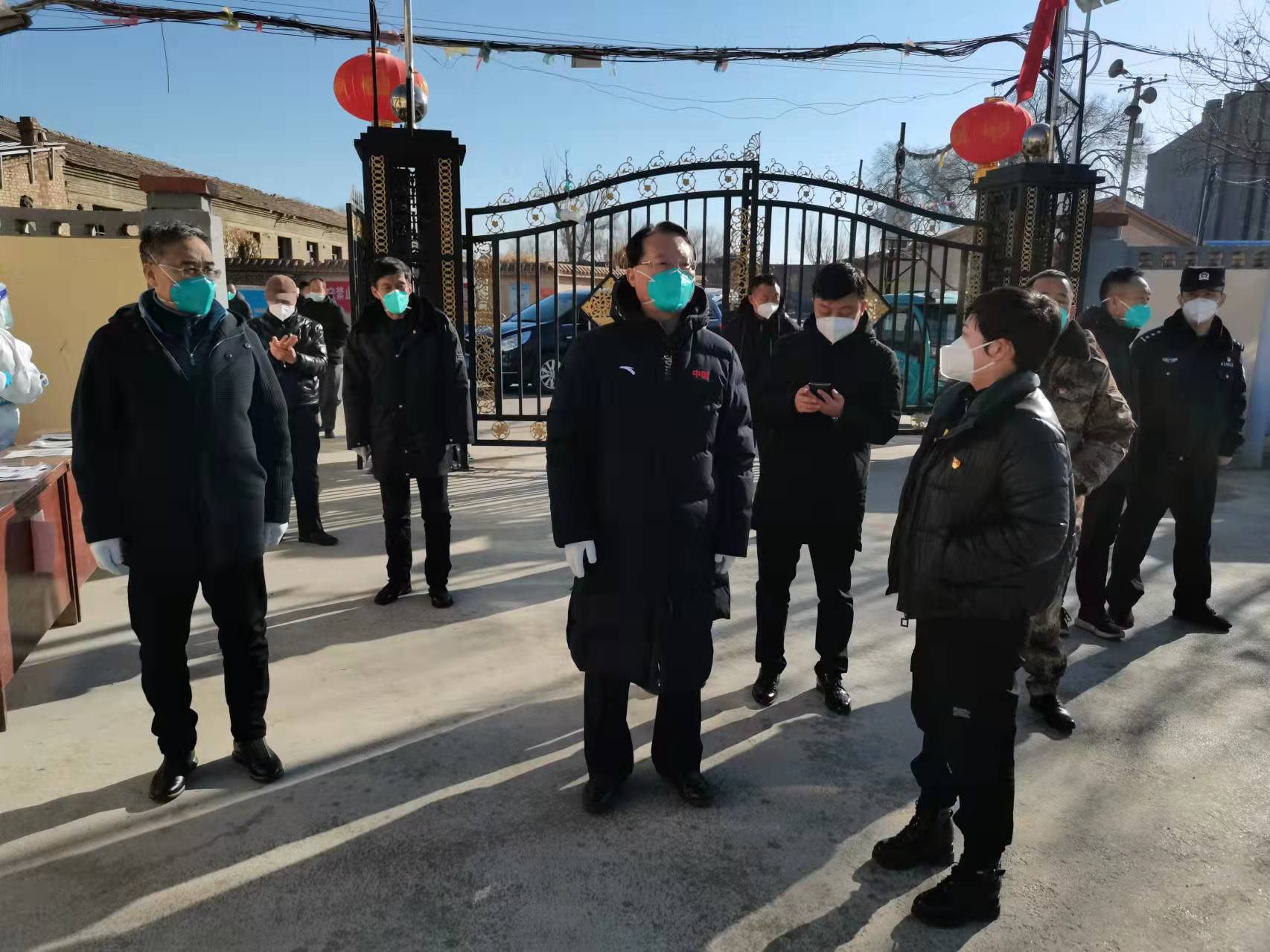 李炯深入赛罕区督导疫情防控工作