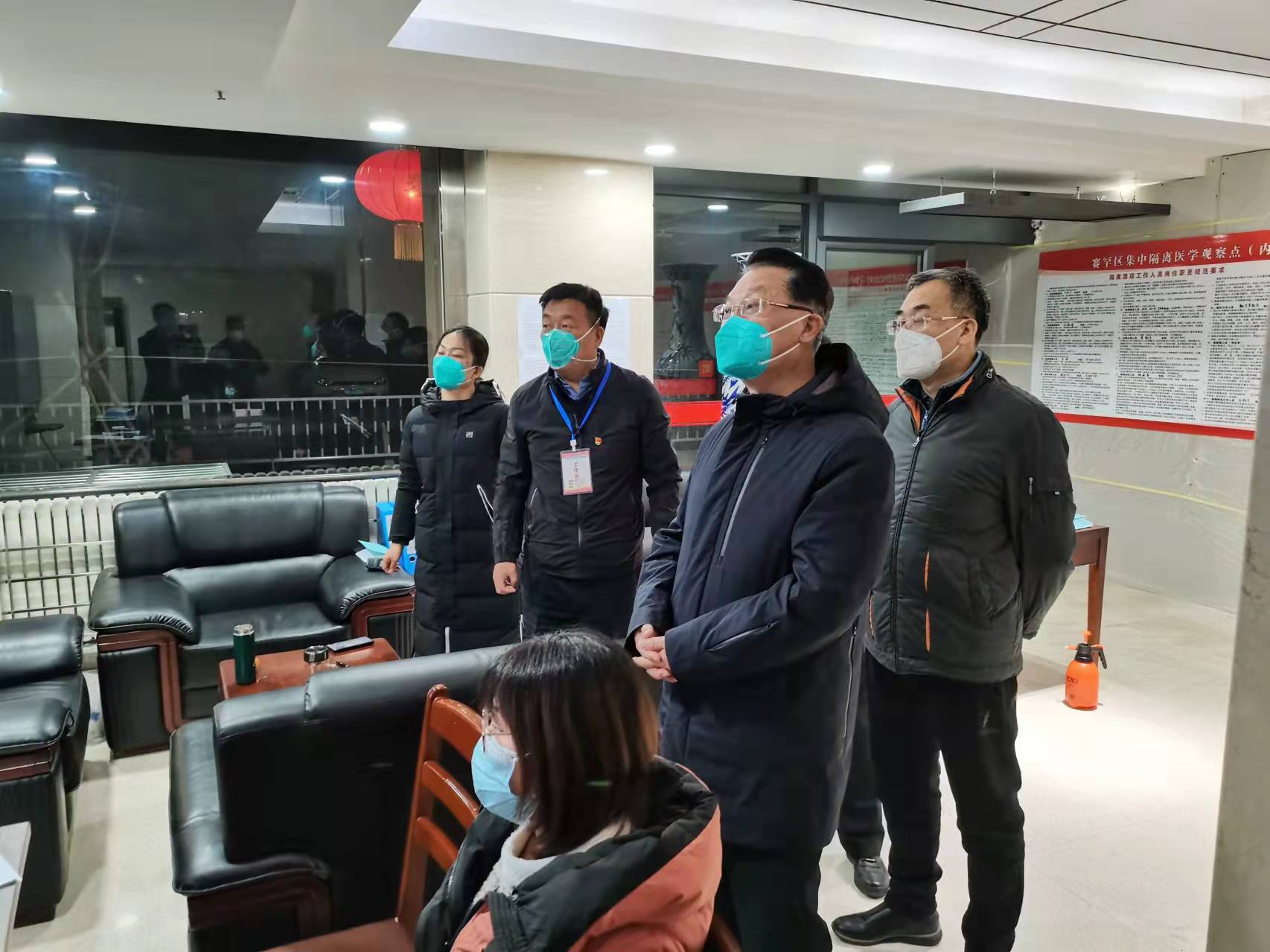 李炯深入赛罕区开展疫情防控督导工作
