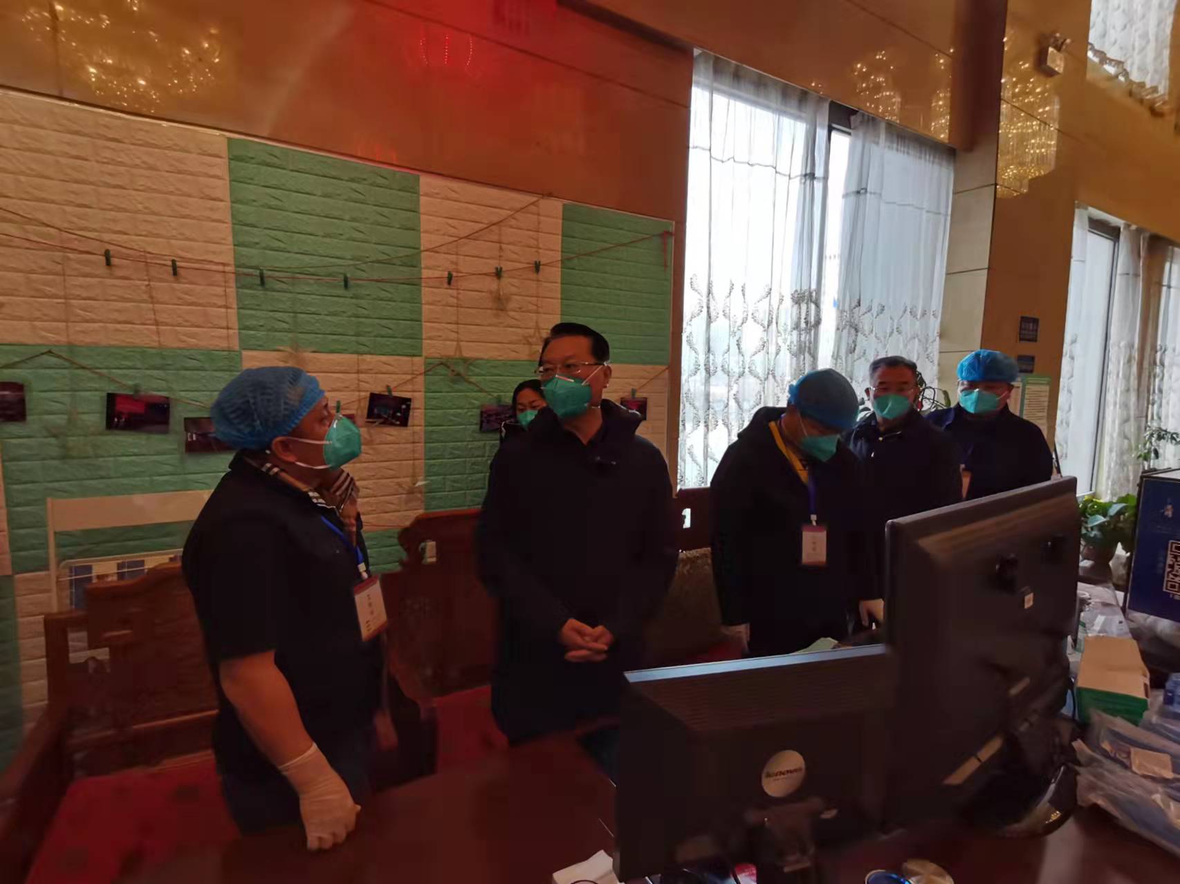 李炯深入赛罕区开展疫情防控督导工作