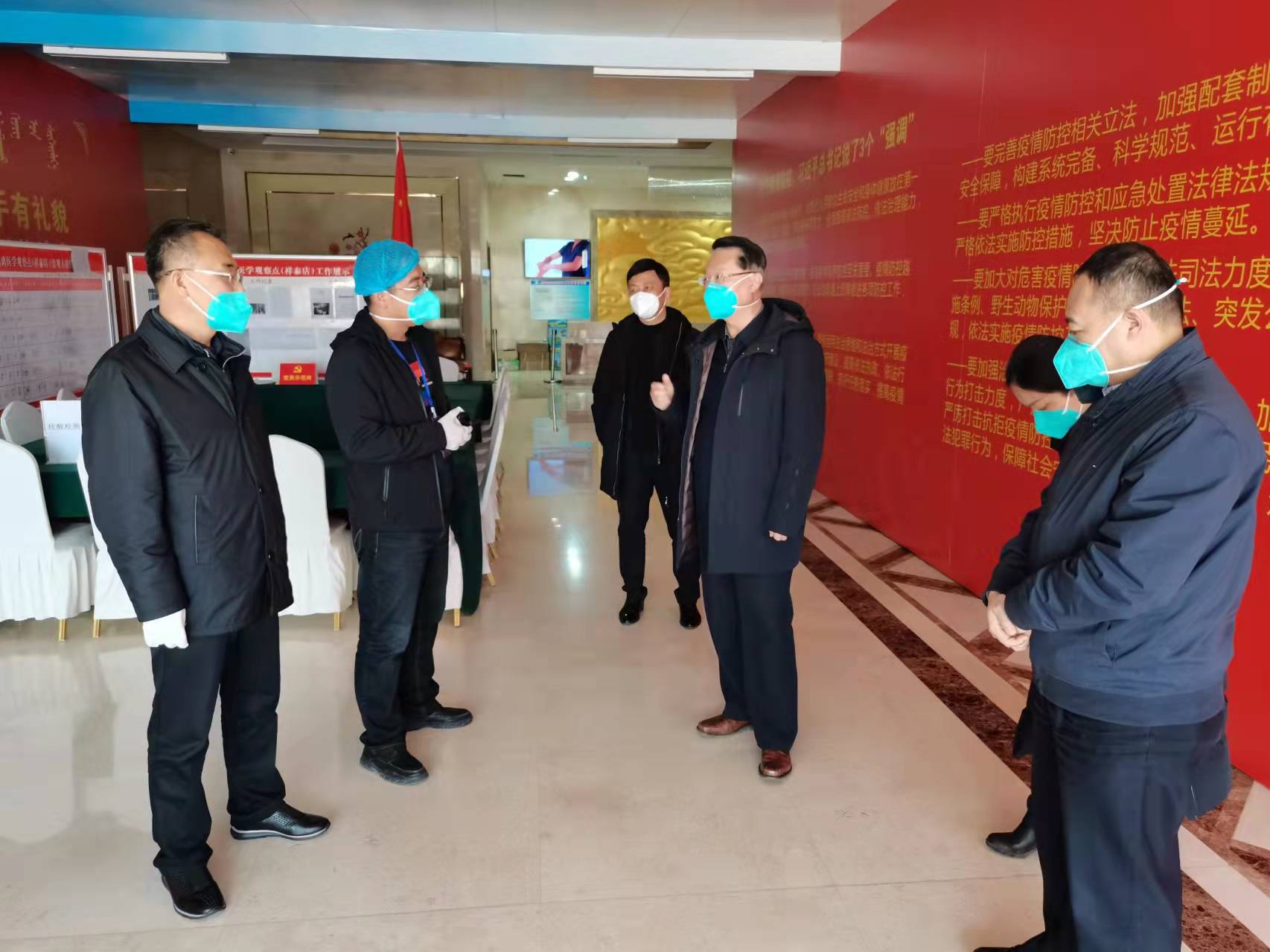 李炯深入赛罕区开展疫情防控督导工作