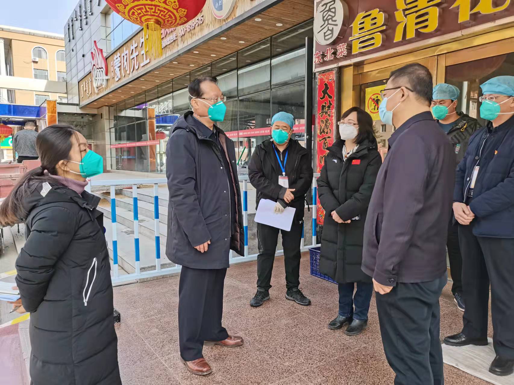 李炯深入赛罕区开展疫情防控督导工作