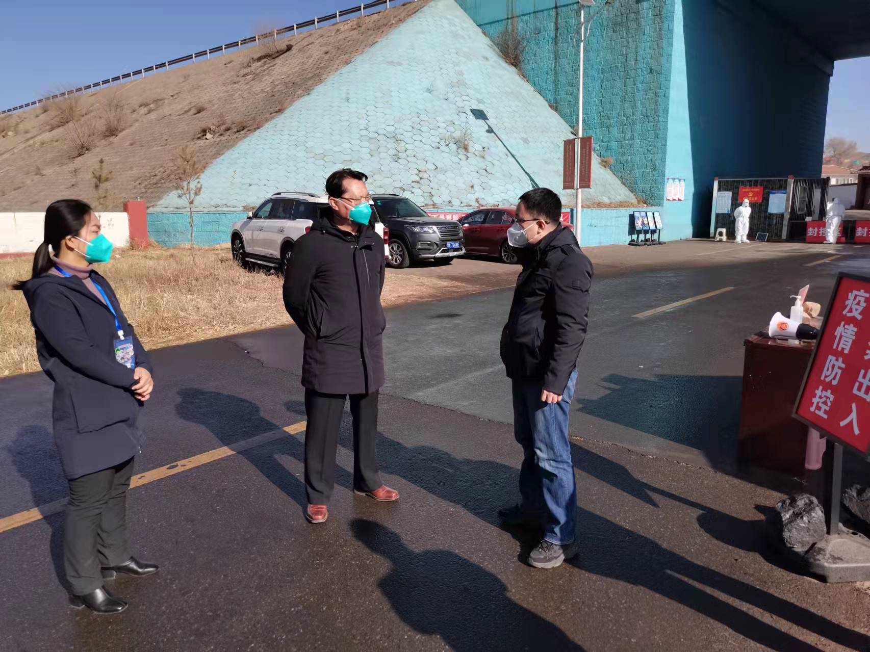 李炯深入赛罕区督导疫情防控工作