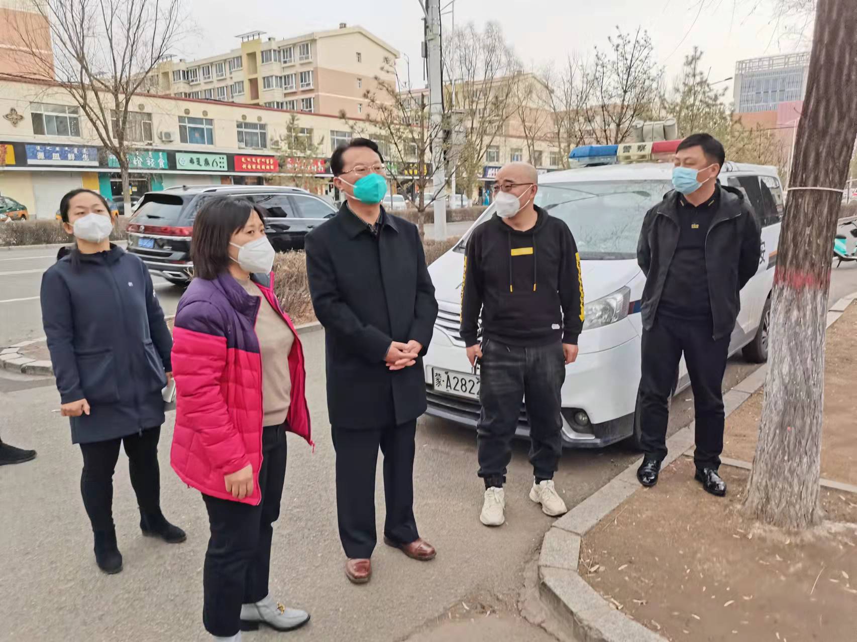 李炯深入赛罕区督导疫情防控工作