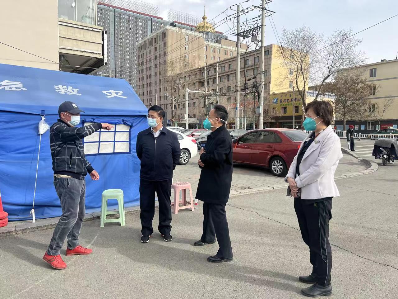 巴特尔赴回民区新华街道和光明路街道督导疫情防控工作