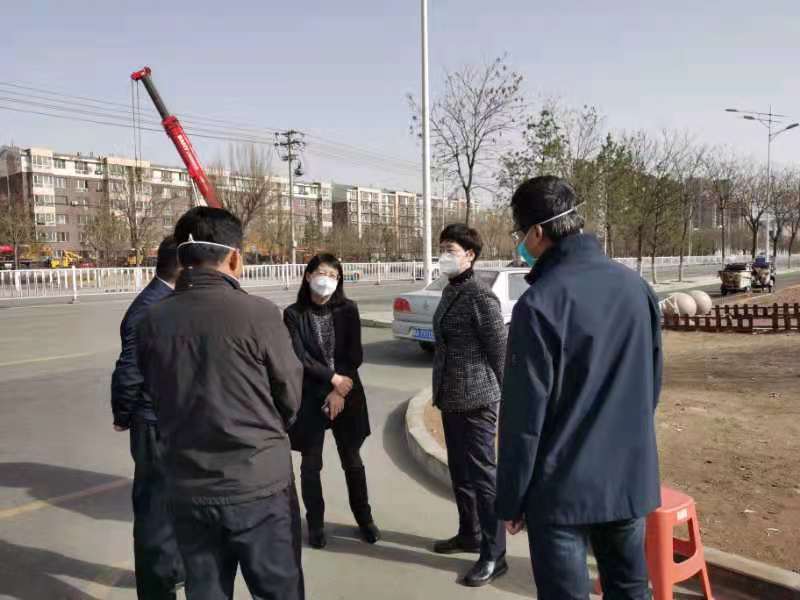 王国华在包联街道督导疫情防控工作