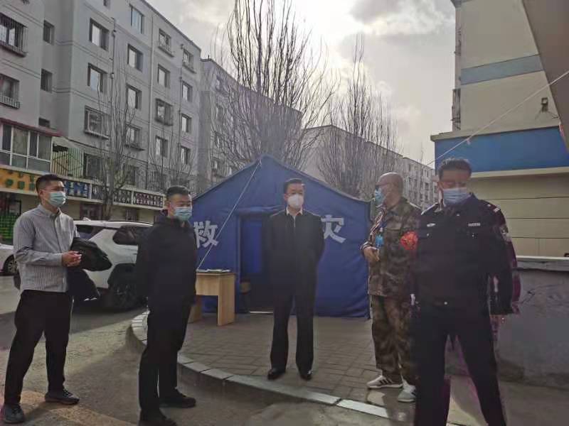 高瑞军赴包联地区开展疫情防控督导检查