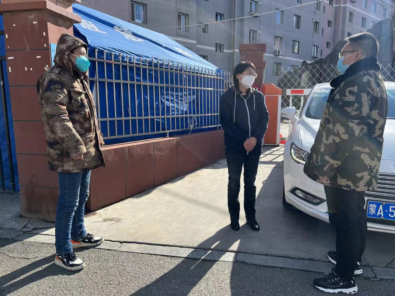 王国华赴包联地区开展疫情防控督导工作